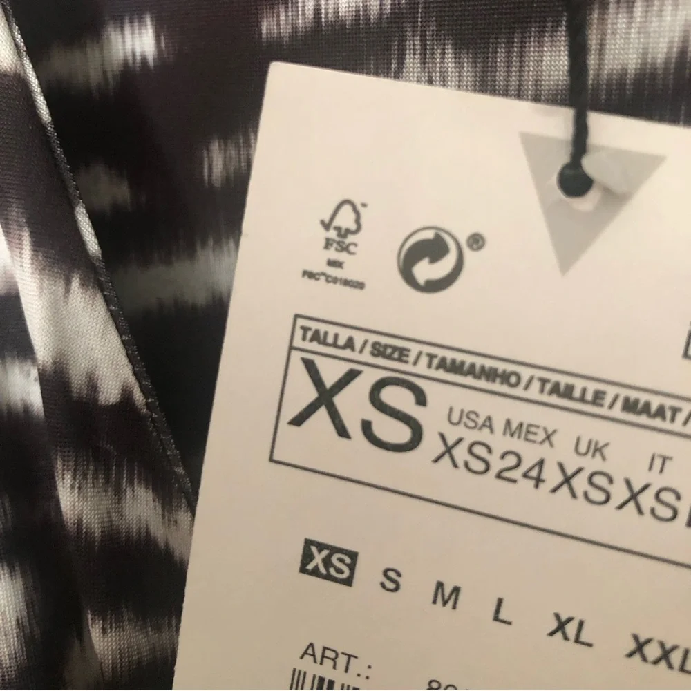 Zara - Zebra Printed Dress - Picture 7 of 8